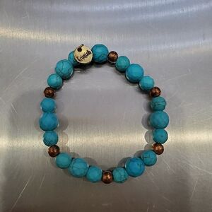 Erimish Blue Turquoise  PEZ bracelet - Single -